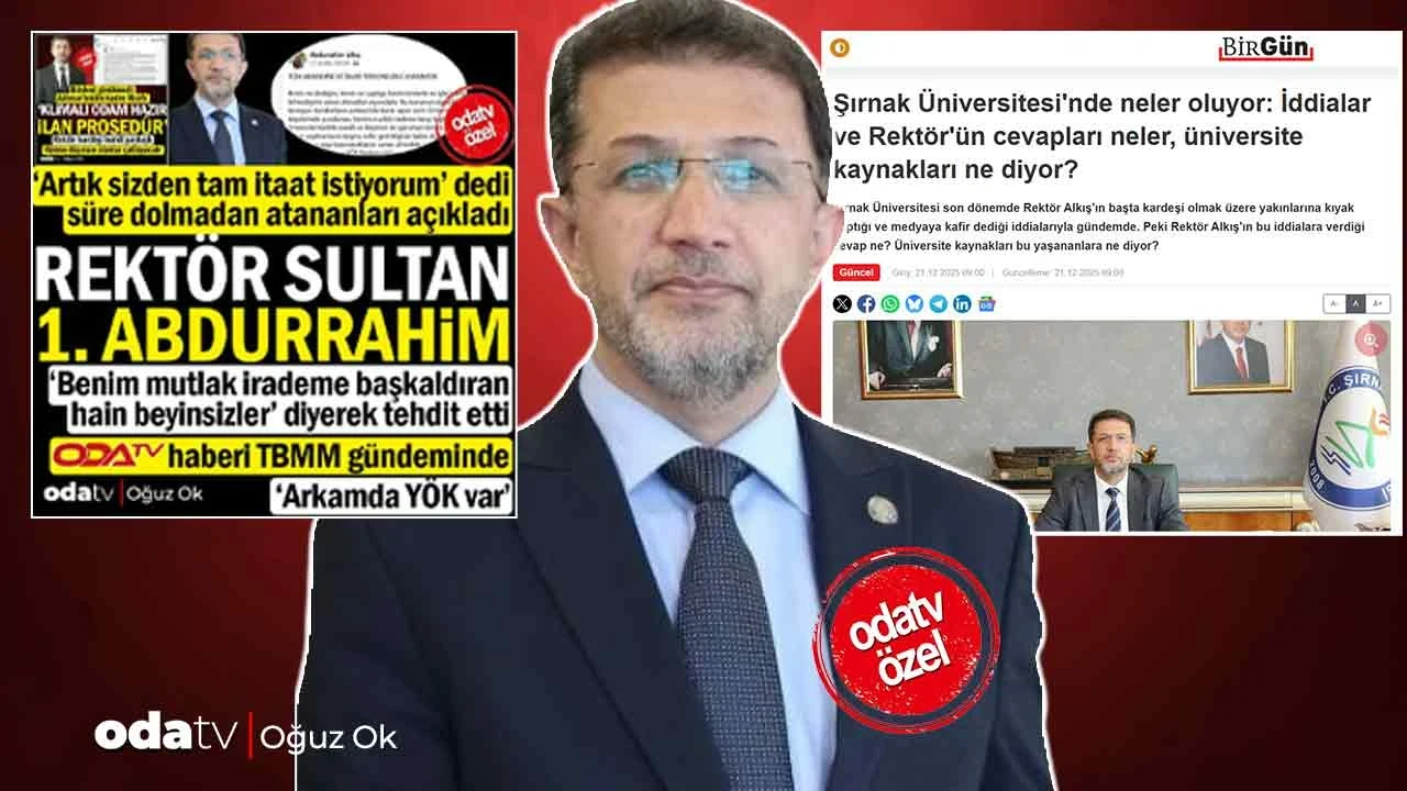 Odatv haklı çıktı: Şırnak Üniversitesinin 'sadakat' atamaları: O isimler tek tek atandı
