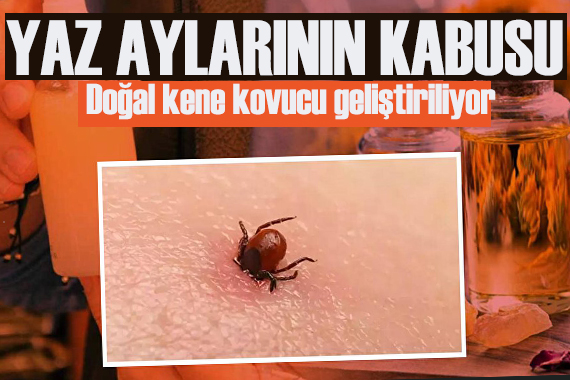 Uzmanılardan kene kabusuna karşı kovucu sprey
