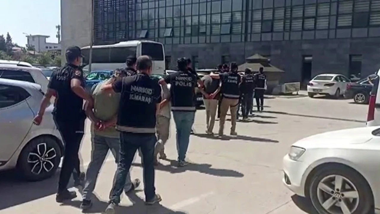 Uyuşturucu operasyonunda 25 tutuklama