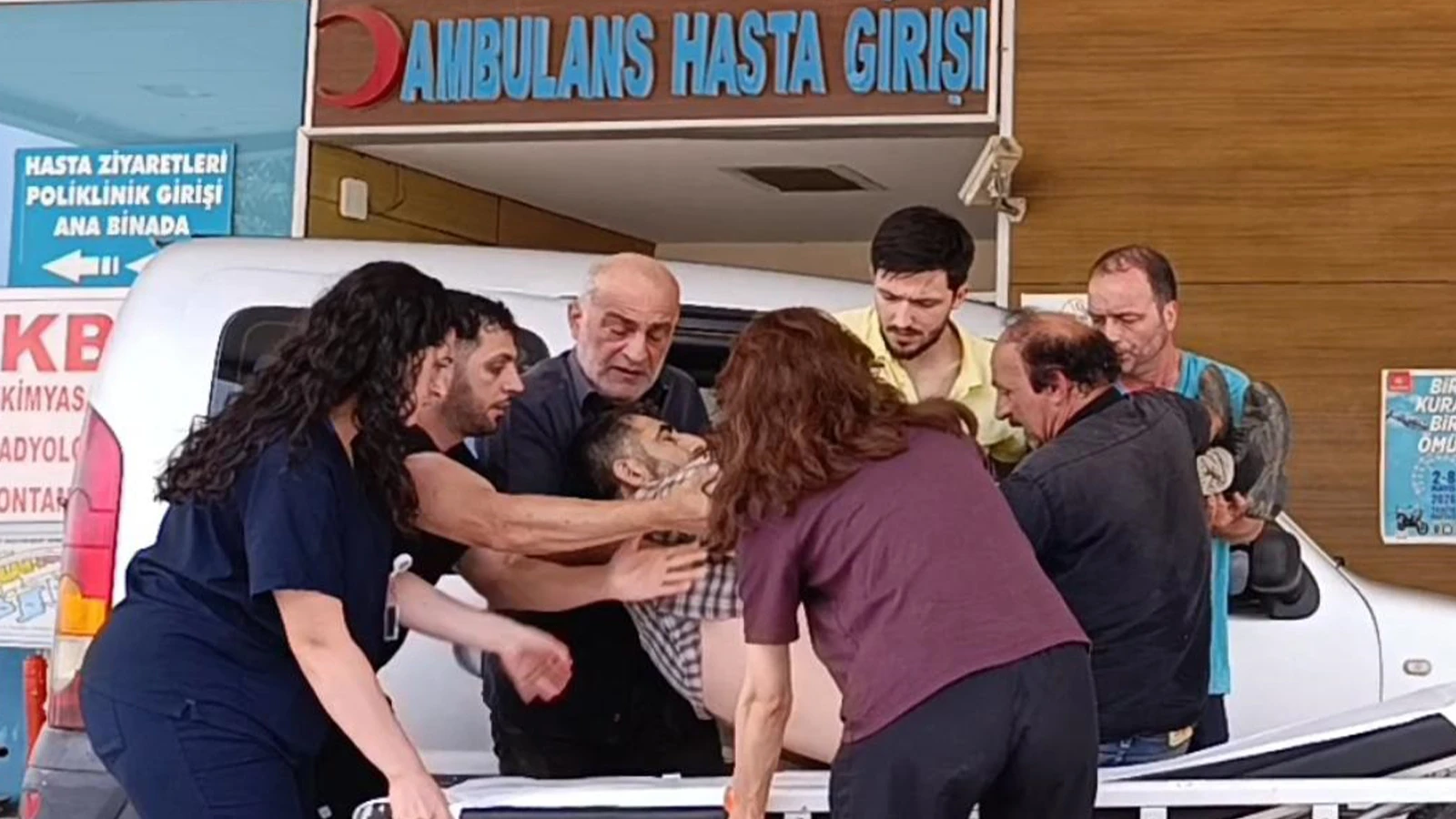 Ormanda kayalıklardan düşen imam ağır yaralandı
