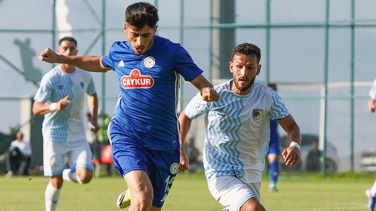 Erzurumspor ile Rizespor, hazırlık maçında yenişemedi