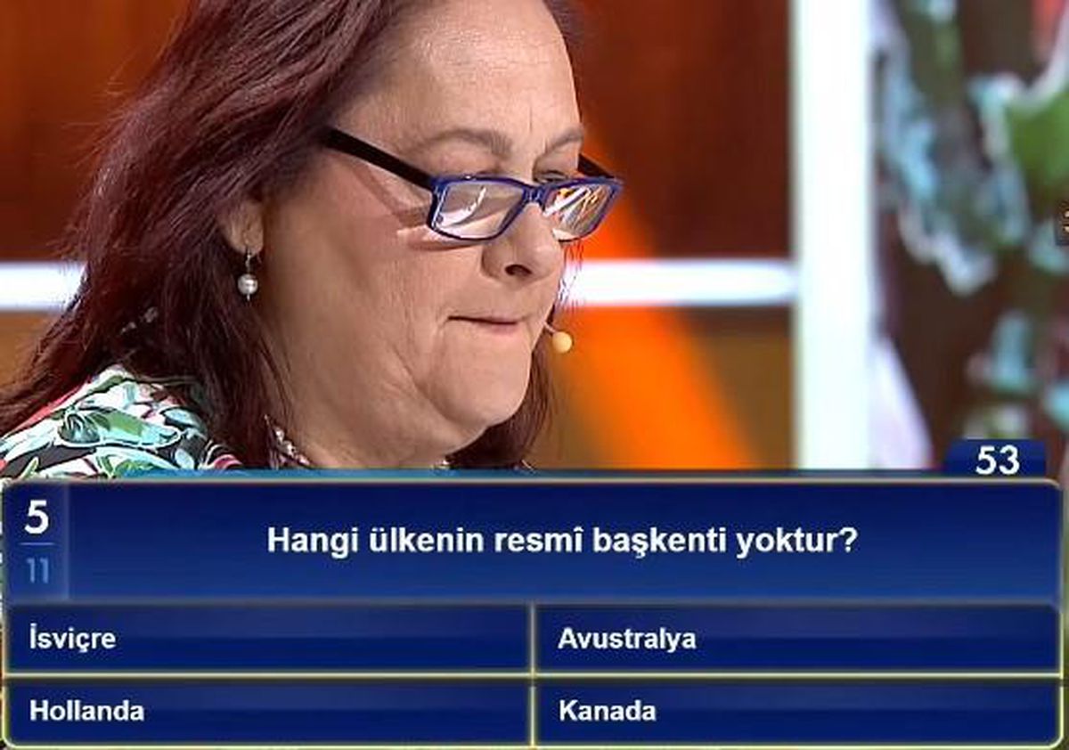 Hangi ülkenin resmî başkenti yoktur? İsviçre’nin başkenti yok mu, Avustralya’nın başkenti yok mu, Hollanda’nın Kanada’nı..