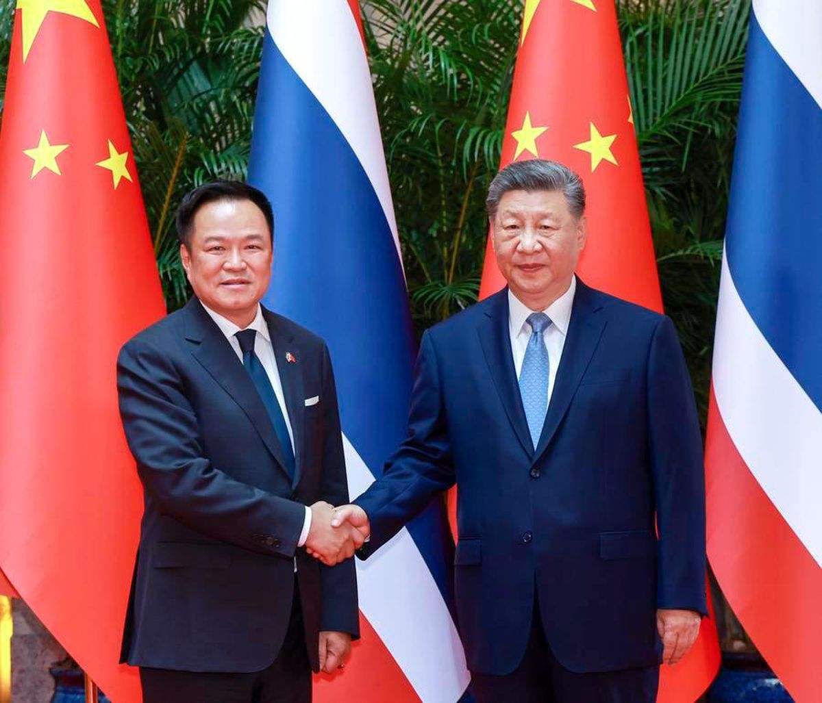 Albüm: Çin Cumhurbaşkanı Xi, Tayland Başbakanı Anutin ile Shanghai'da Görüştü