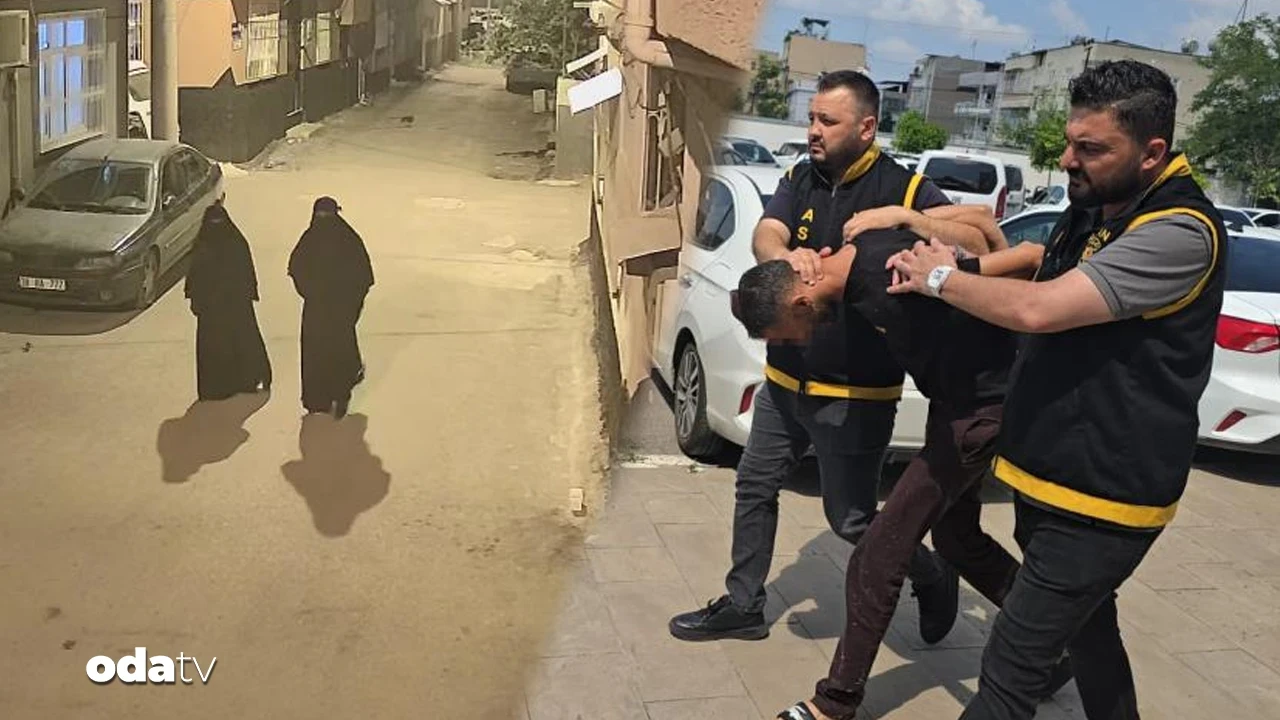 Adana'da çarşaflı hırsızlık... Servetle kaçtılar