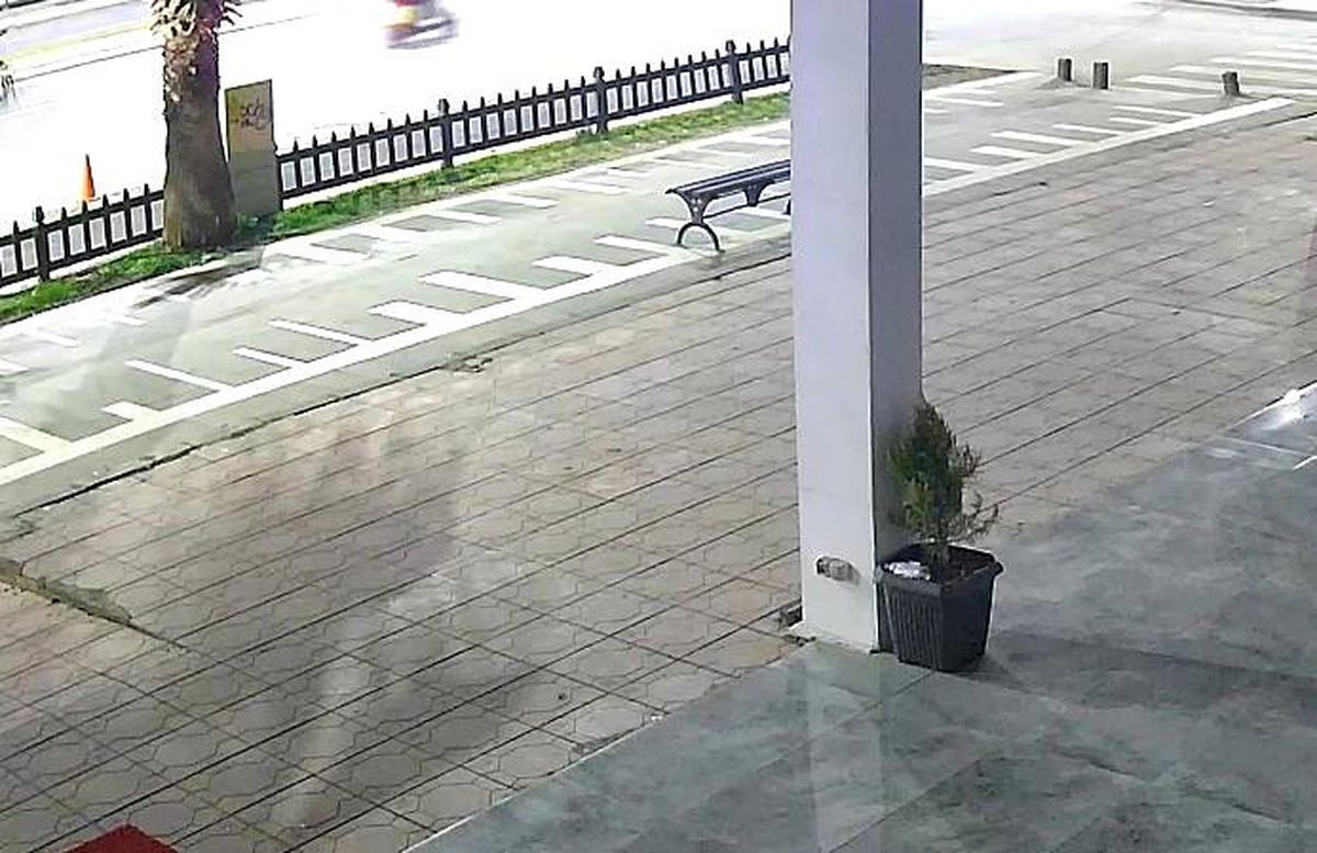 Nişanlı çiftin hayatını kaybettiği kazanın görüntüleri ortaya çıktı