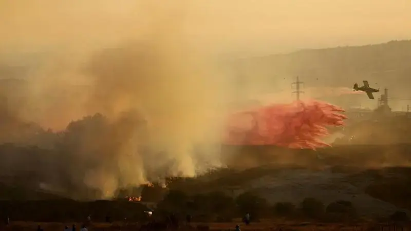 Fransa'da devam eden yangın nedeniyle 4 bin kişi daha tahliye edildi