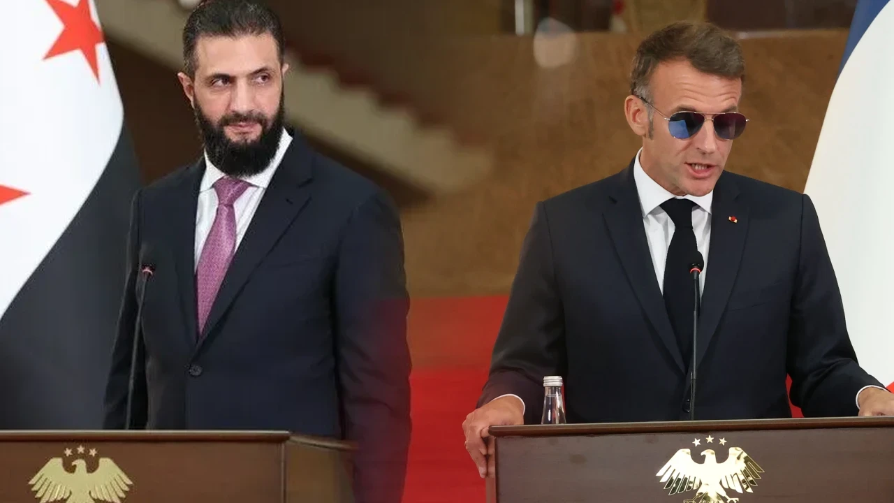 Macron Şam'da İlan Etti! Fransa-Suriye Arasında Ortaklık Dönemi