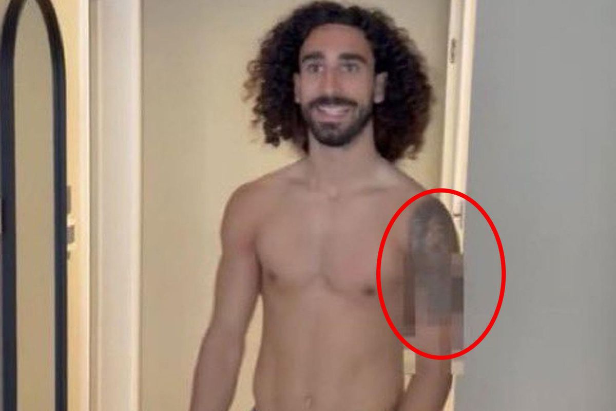 Sakın eşi görmesin! Cucurella'nın koluna dövmesini yaptırdığı isim bomba