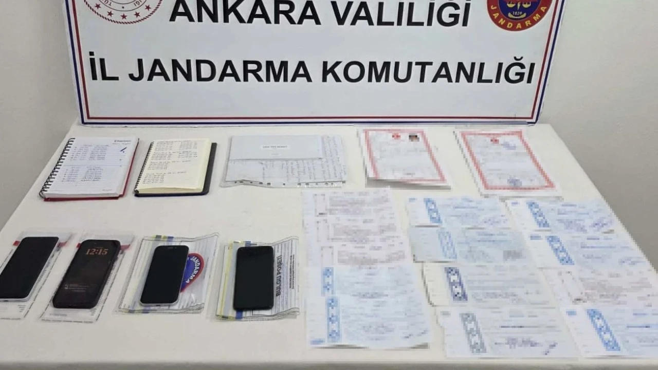 Ankara’da tefecilik operasyonu: 106 banka hesabına el konuldu
