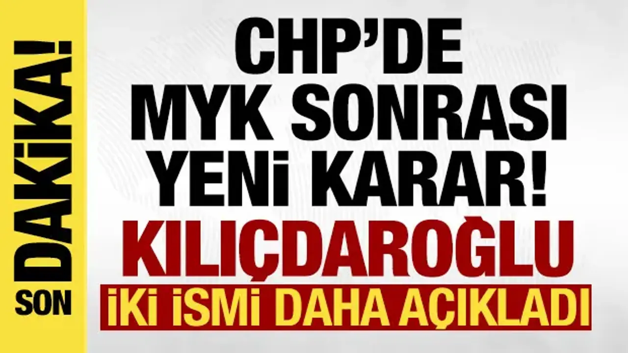 CHP'de 2 il başkanı daha görevden alındı!