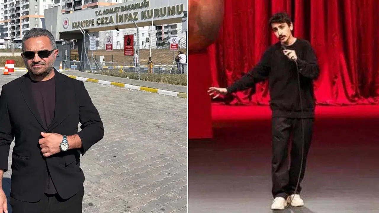 Komedyen Ali Congun, tutuklu komedyen Deniz Göktaş’ı ziyaret etti