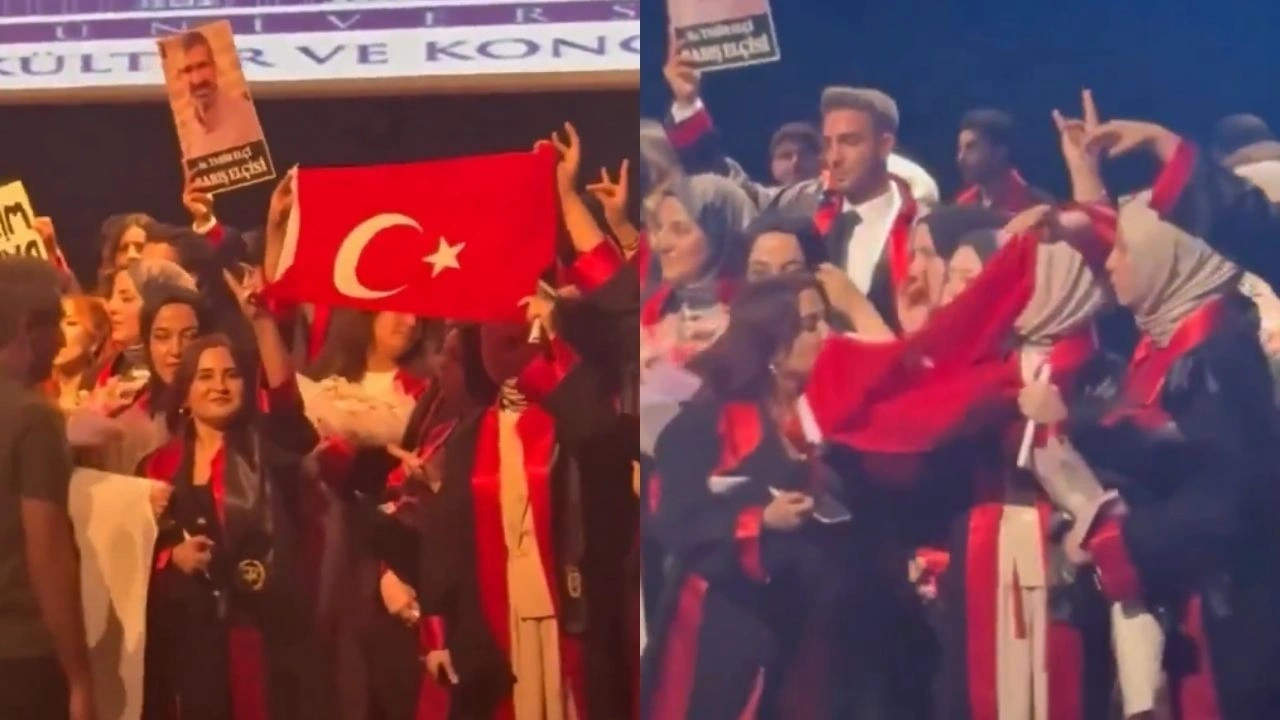 Türk bayrağı açtıkları için yuhalandılar, bayrağı öperek karşılık verdiler