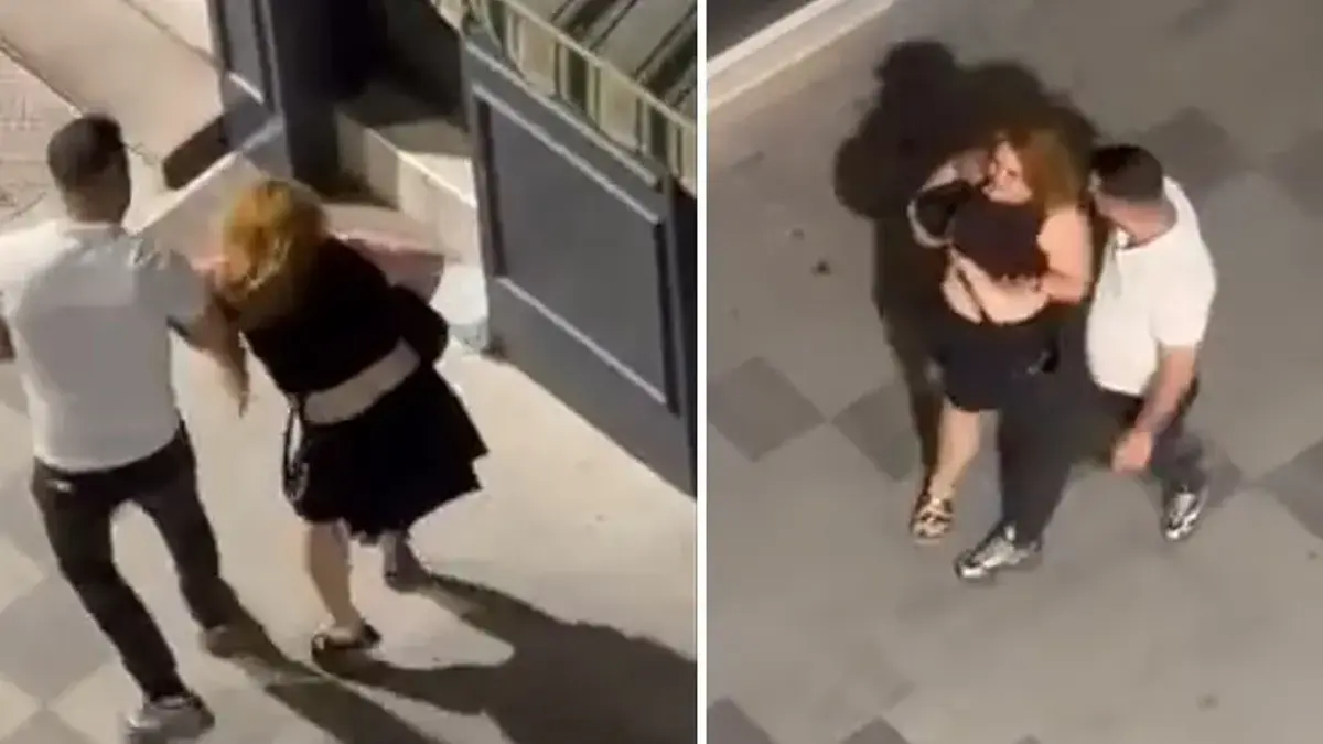 Sokak ortasında dehşet! Yardım çığlıkları: ‘Beni öldürecek, yardım edin’