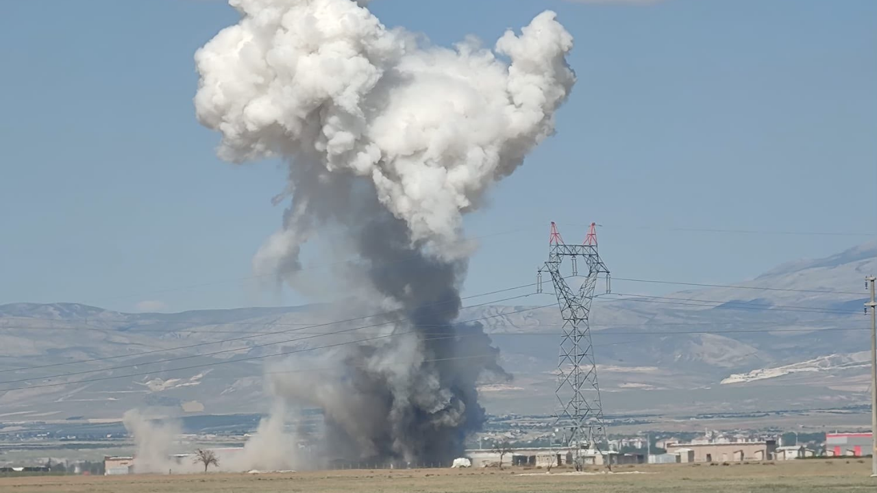 Niğde'de havai fişek fabrikasında patlama: 1 işçi öldü, 1 işçi yaralandı