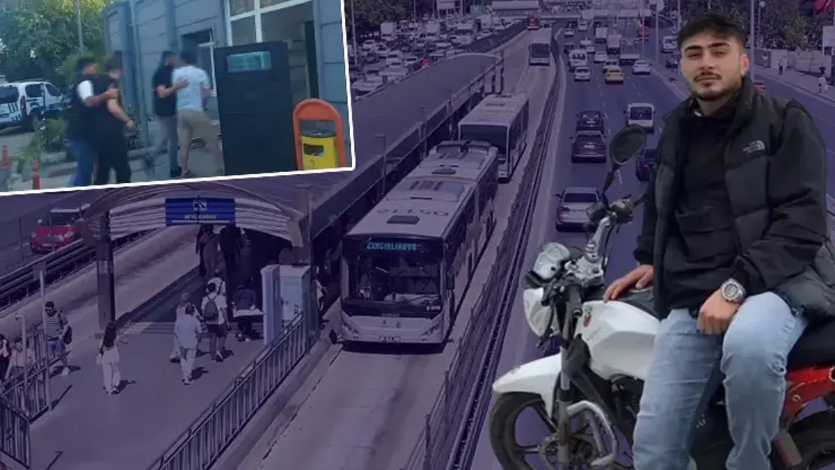 Metrobüste 'yan bakma' tartışması kanlı bitti! Aynı durakta inip peşine düştüler: Baba ve oğlu gözaltında