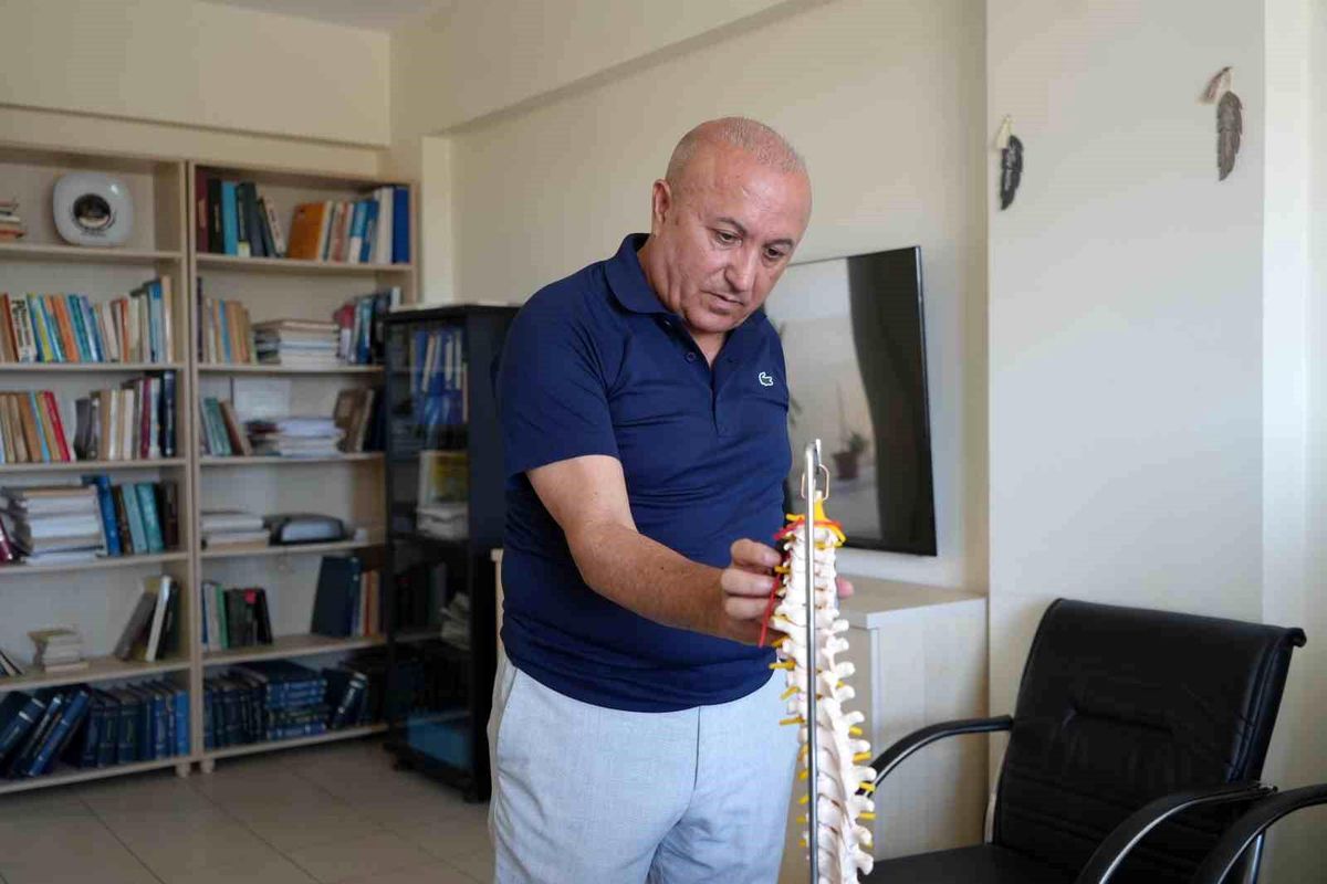 OMÜ'den yapay zekâ destekli, radyasyonsuz omurga bozukluğu teşhis cihazı