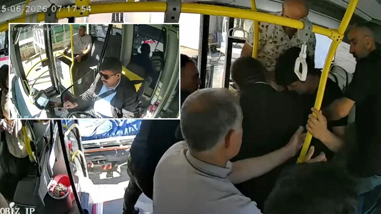 Şoförün refleksi hayat kurtardı!