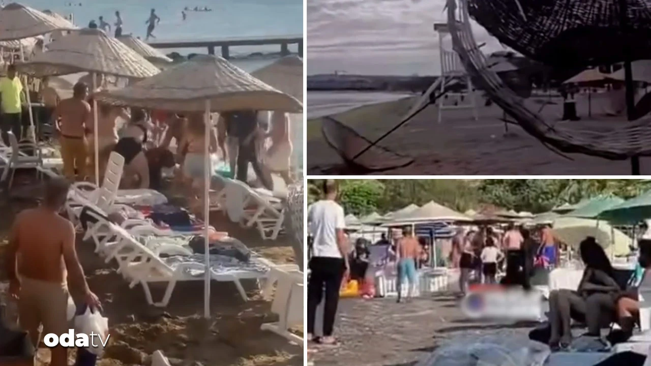 Havalar ısındı: Plajlarda ortalık karıştı... Şezlong kavgası... Şemsiyeleri kırdılar