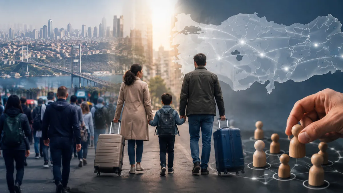 2025'te 2,4 milyon kişi taşındı: Türkiye’de en çok göç eden yaş grubu belli oldu