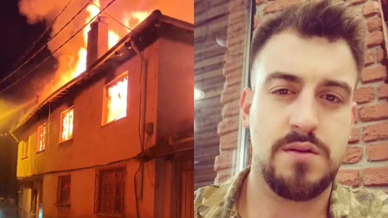 2 katlı evde yangın: 30 yaşındaki genç hayatını kaybetti