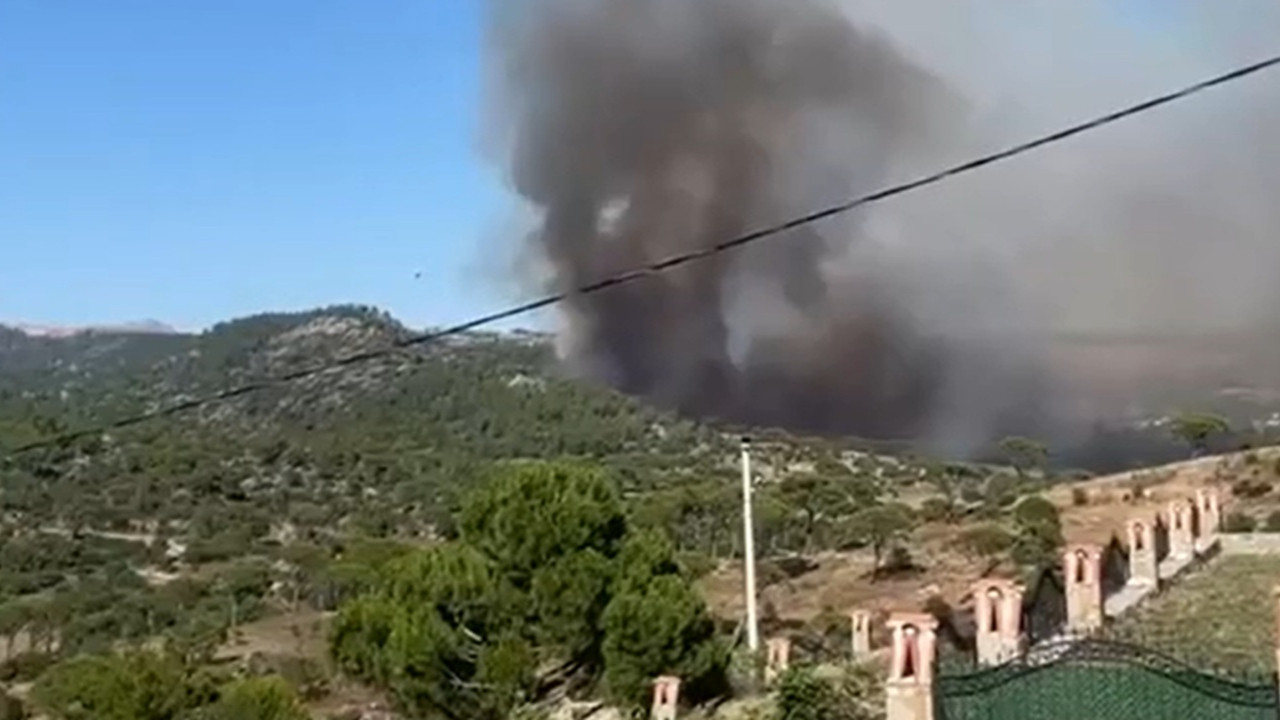 Muğla'da orman yangınları: Kavaklıdere ve Ortaca'da alevlere müdahale sürüyor