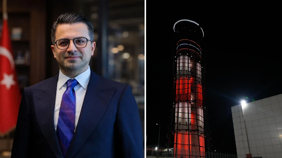 HEAŞ’tan Bizim Çocuklara tam destek: Sabiha Gökçen Havalimanı Hava Trafik Kontrol Kulesi kırmızı-beyaza bürünüyor