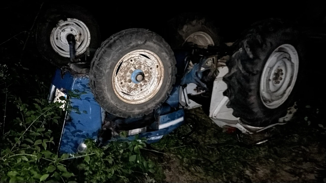 Ormana gitti, traktörünün altında ölü bulundu