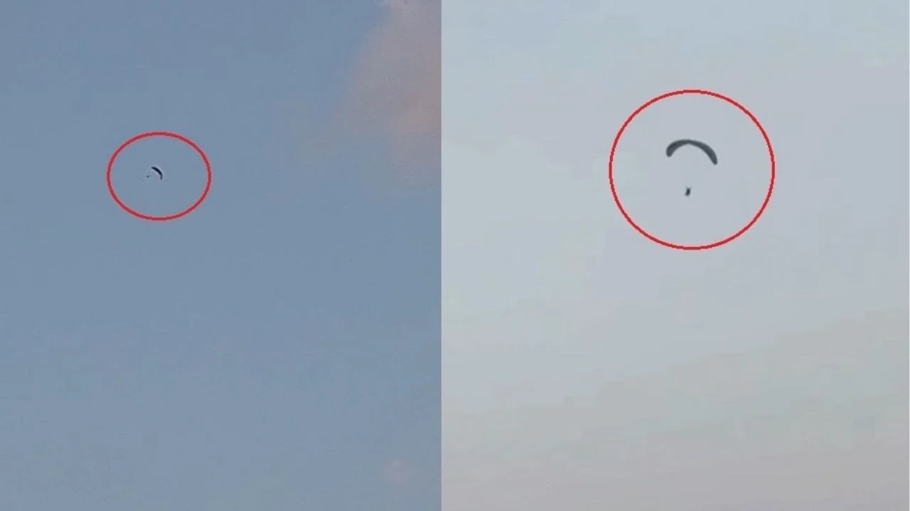 Hava değişimiyle birlikte felaketi yaşadılar! Zeytinliğe takıldıkları anlar kamerada