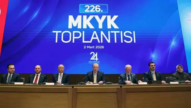 AK Parti MKYK Toplantısı sona erdi