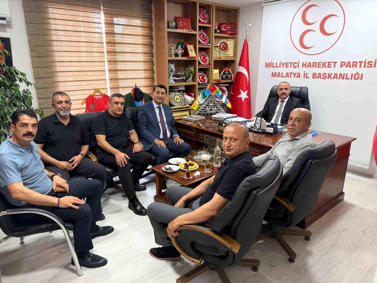 MTSO Başkan adayı Mahmut Boyraz'dan MHP teşkilatına hayırlı olsun ziyareti