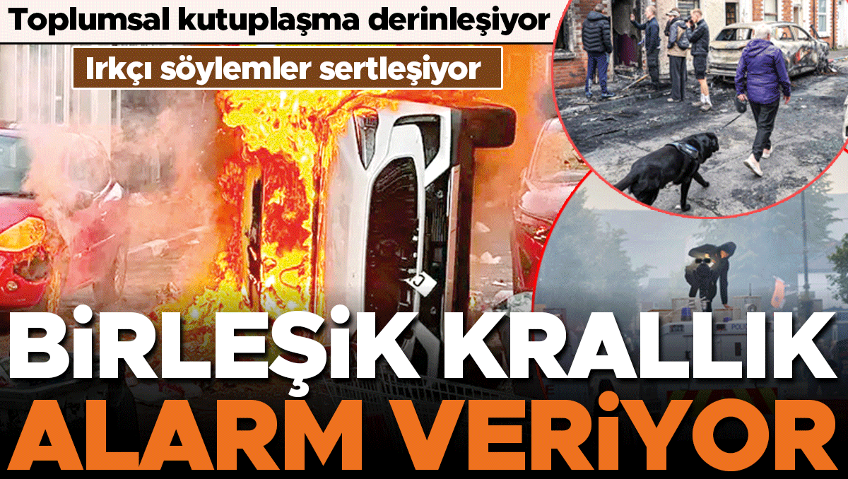 Toplumsal kutuplaşma derinleşiyor, ırkçı söylemler sertleşiyor… Birleşik Krallık alarm veriyor