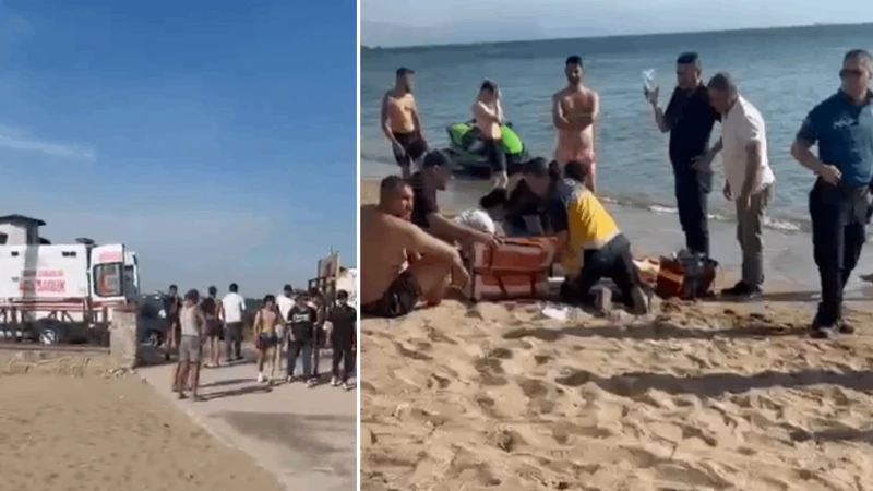 Kocaeli'de yürek yakan olay: Denize giren iki kardeşten biri boğuldu