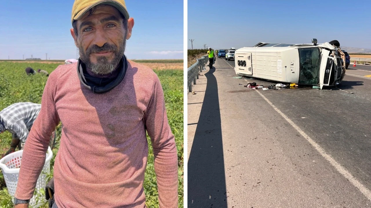 Tarım işçilerini taşıyan minibüs devrilmişti: Ağır yaralı işçiden acı haber