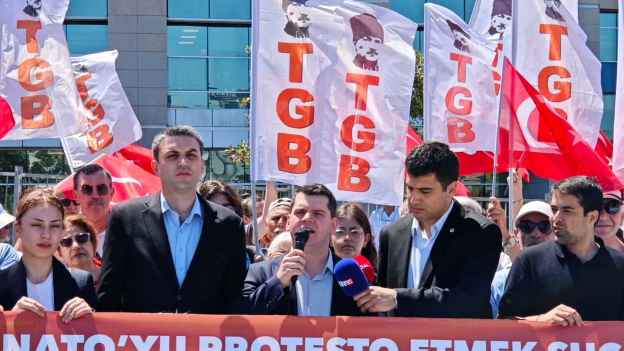 TGB, Çağlayan Adliyesi önünden seslendi: NATO’yu çiçeklerle mi karşılayacaktık?