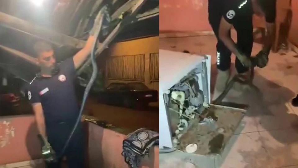 Kapağını açınca gözlerine inanamadılar! Hatay'da akılalmaz olay: İtfaiye özel aparatlarla saatlerce uğraştı