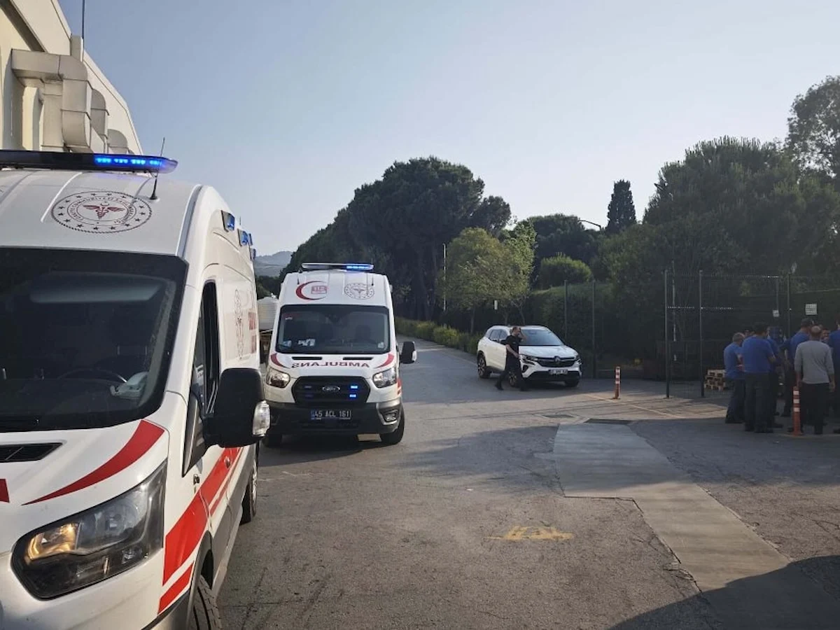 Manisa'da döküm makinesine sıkışan işçi hayatını kaybetti