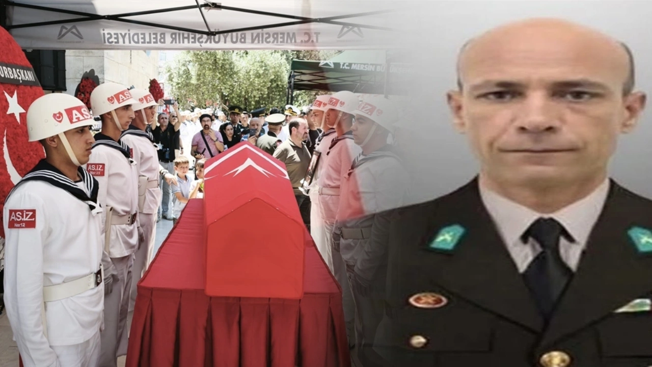 Suriye'de şehit olan başçavuş Mersin'de defnedildi