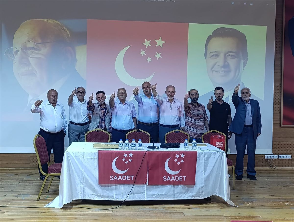 Saadet Partisi İspir İlçe Başkanlığı Olağan Kongresi gerçekleştirildi