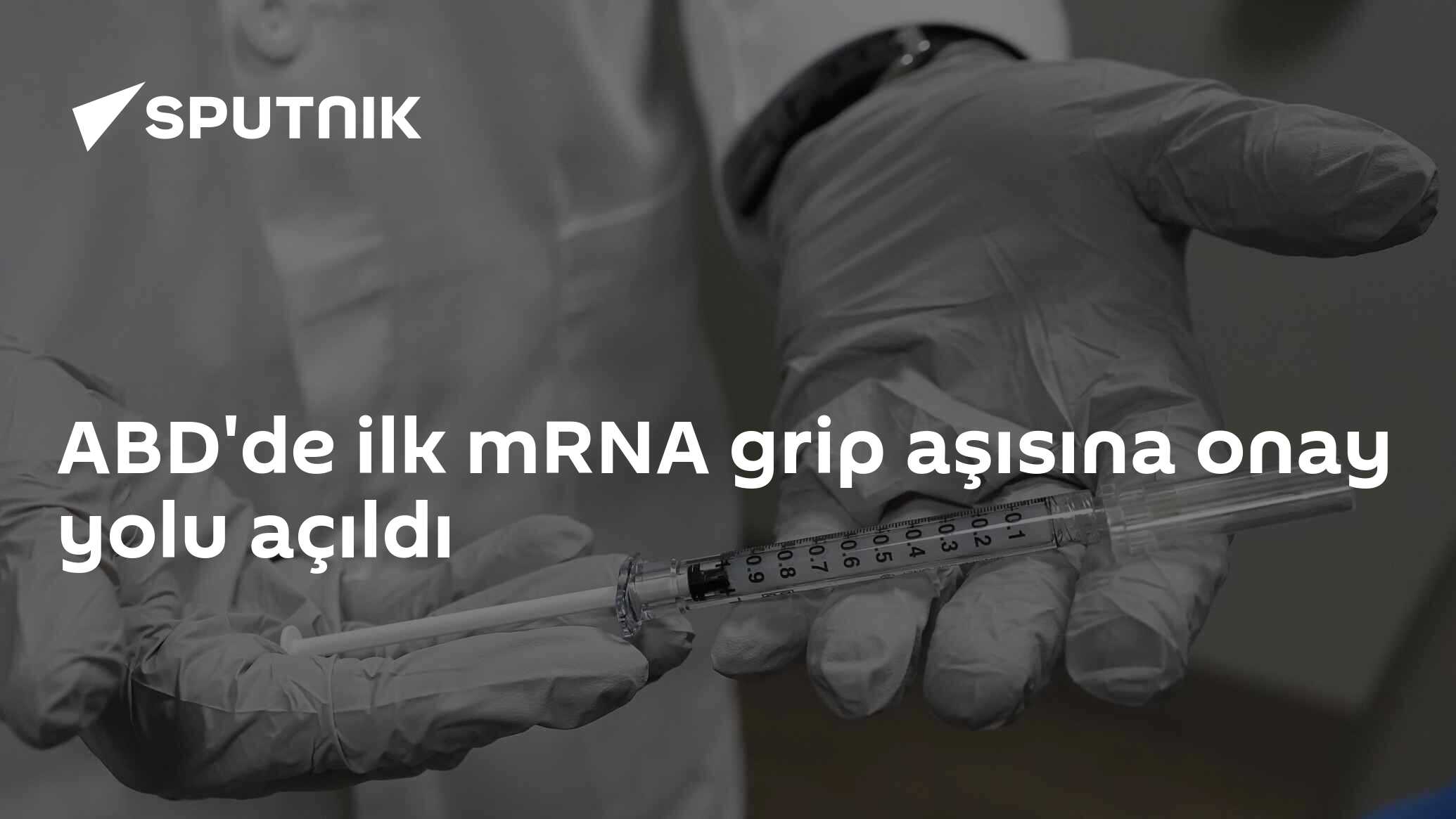 ABD'de ilk mRNA grip aşısına onay yolu açıldı