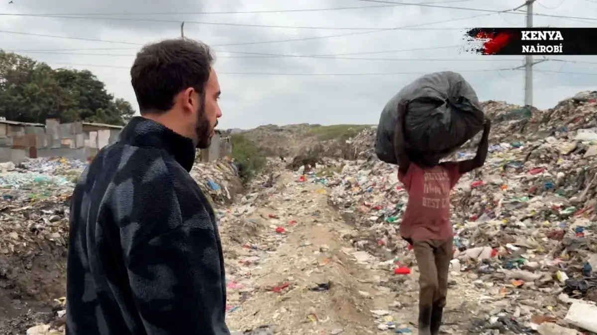 ÇÖP DAĞLARINDA ÇARPICI YOLCULUK