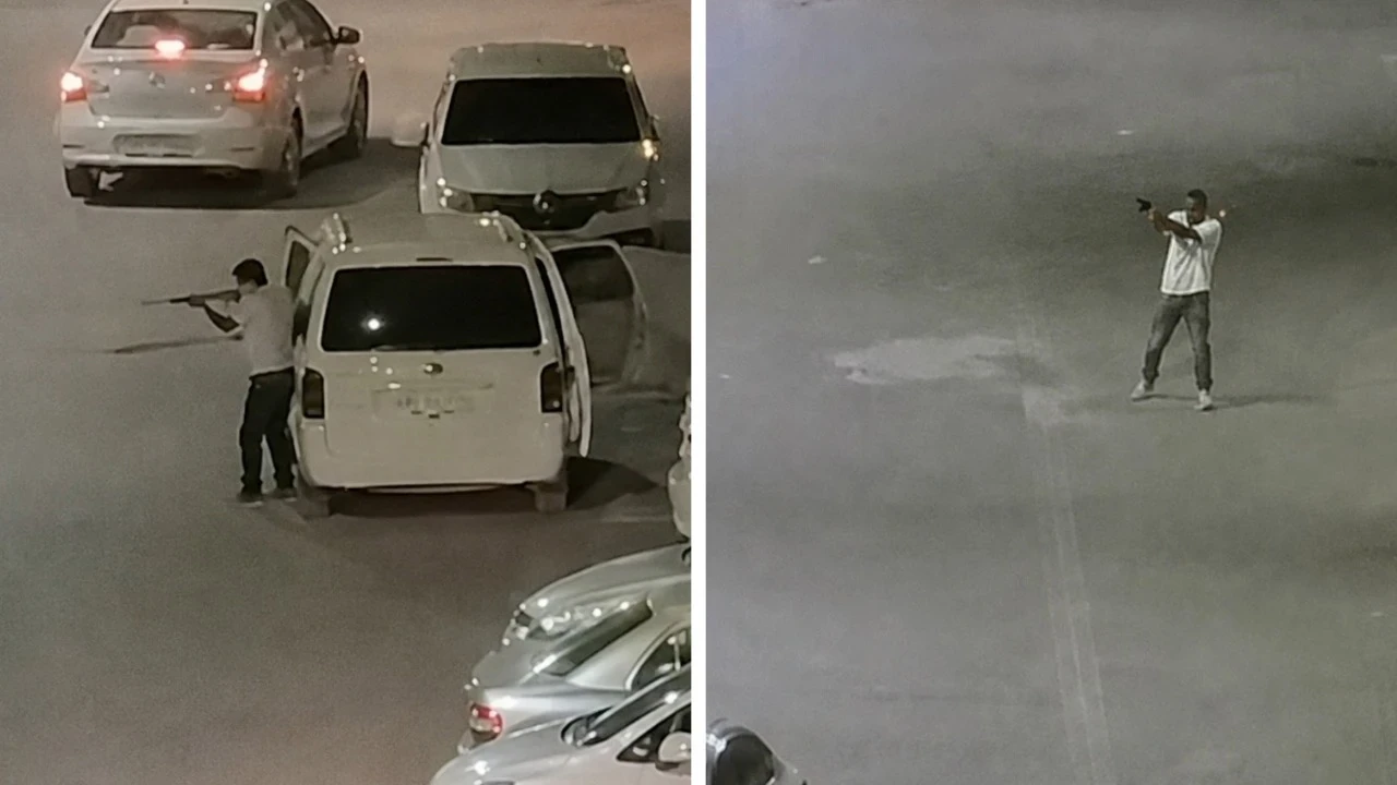 İki ailenin kavgasında silahlar konuştu