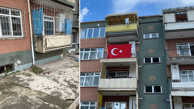 Samsun'da kahreden olay: Beşinci kattan düşen 1,5 yaşındaki Ebrar hayatını kaybetti