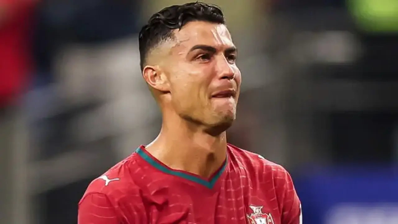 Ronaldo son maçında rekor kırdı! Gözyaşları içinde veda etti