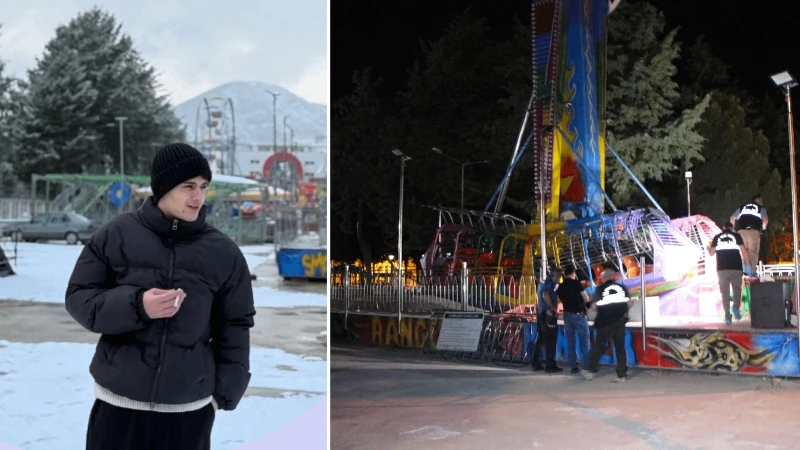 Lunaparkta feci ölüm: Bir anlık dalgınlık hayatına mal oldu, 20 yaşındaki genç işçi hayatını kaybetti