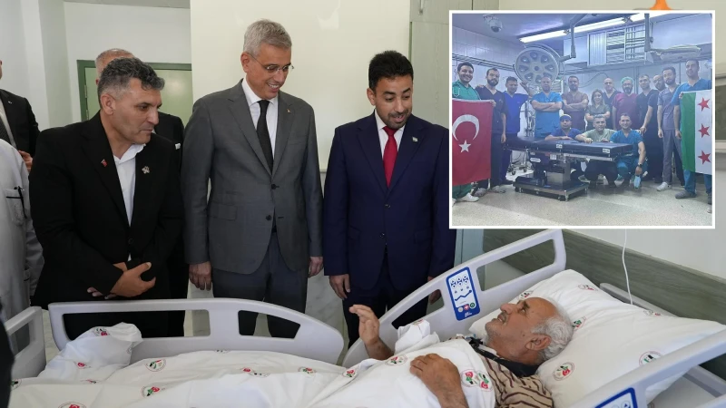 Bakan Memişoğlu Şam Kalp Hastanesi'nde binlerce hastaya şifa ulaştırıldığını belirtti: Bizim medeniyet vazifemizdir