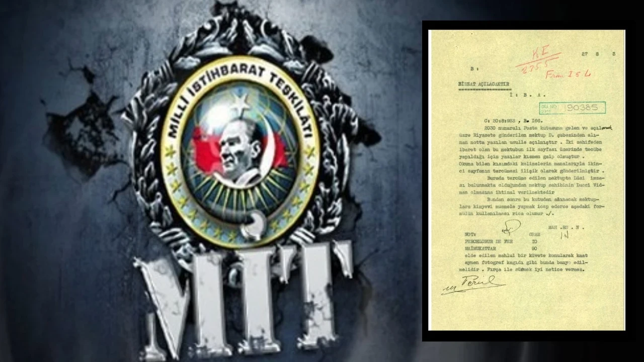 MİT, gizli yazışma deşifre belgesini yayımladı