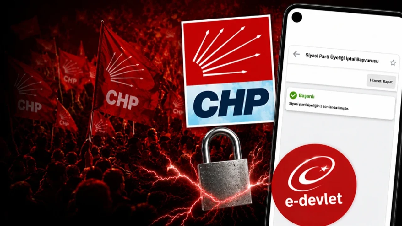 CHP'deki istifa furyası e-Devlet'i kilitledi! Ünlü sanatçı da dahil oldu...