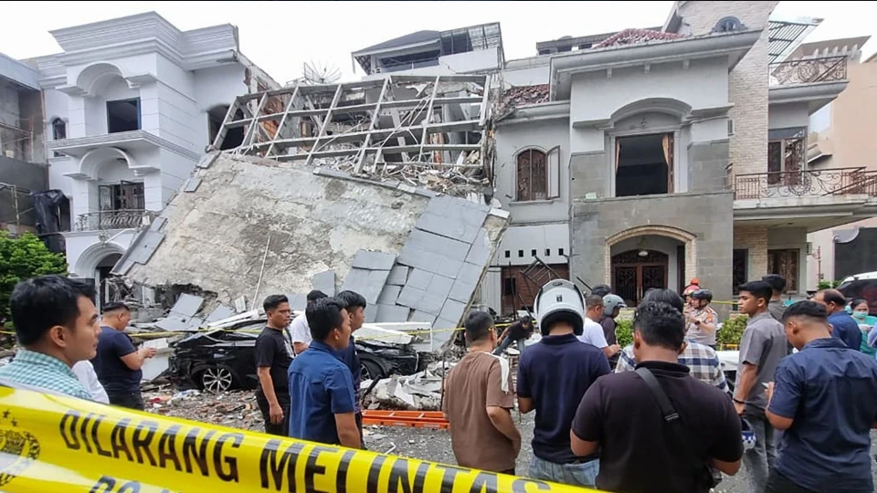 Endonezya Medan'da konut sitesinde patlama: 1 ölü