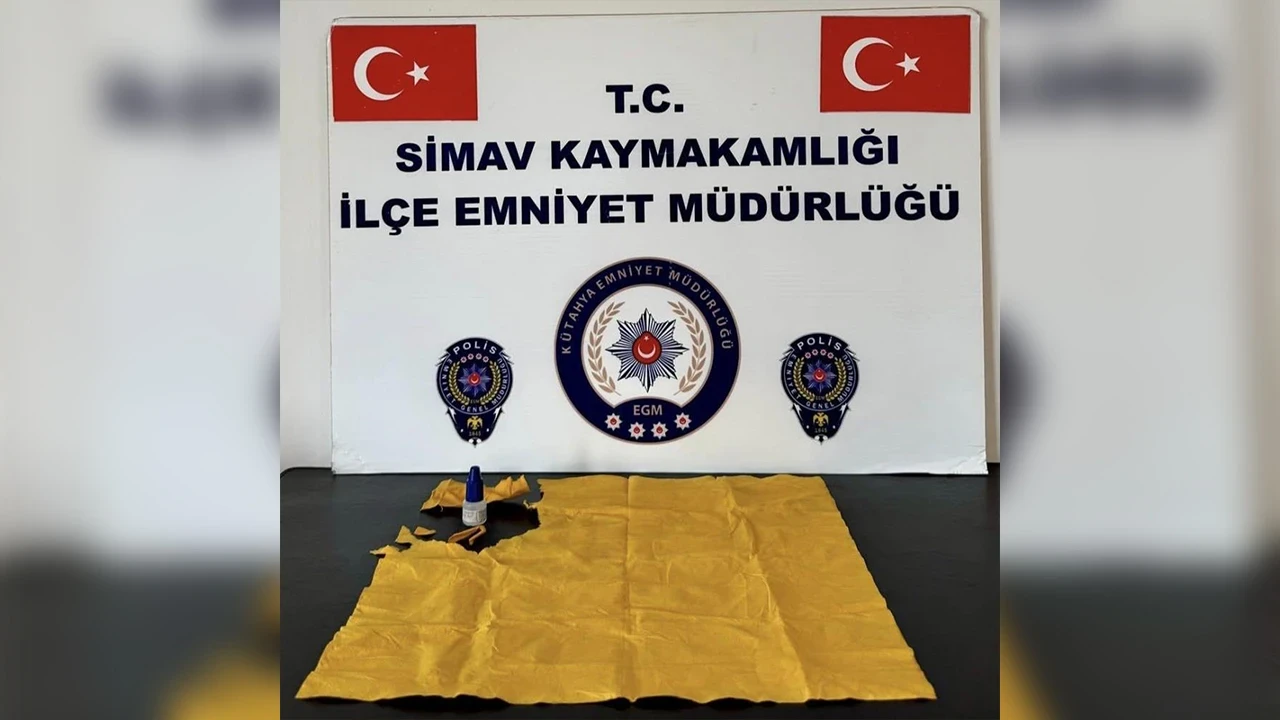 Kütahya'da zehir tacirlerine operasyon: 2 şüpheli gözaltına alındı