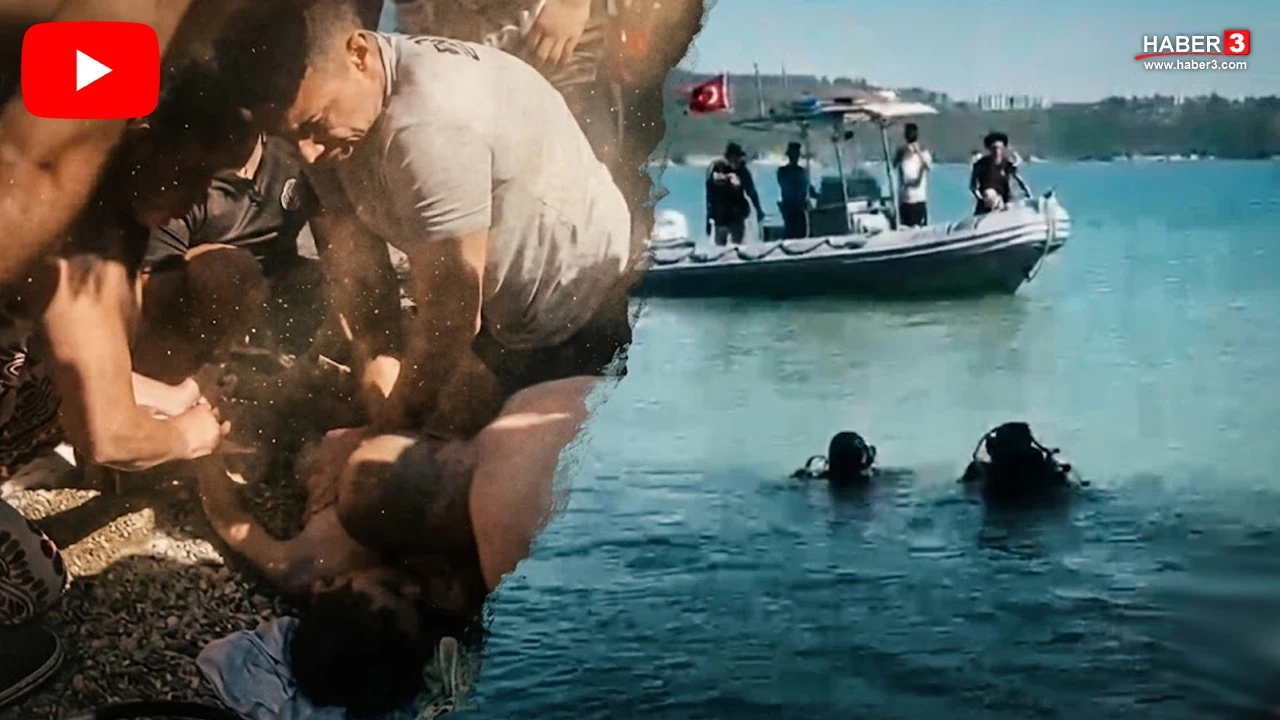 Mucize kurtuluş kamerada! Kalbi duran 8 yaşındaki çocuğu dalgıç polis hayata döndürdü